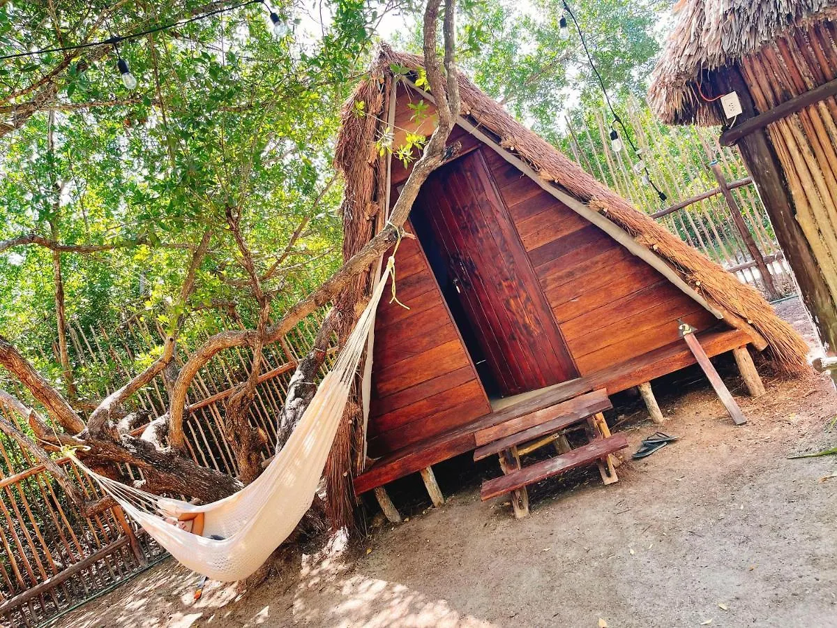 La Aldea Holbox Cabanas Y Camping Campsite Isla Holbox