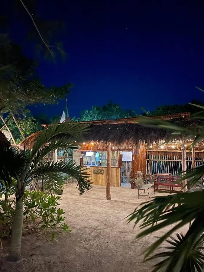 Campsite La Aldea Holbox Cabanas Y Camping Mexico