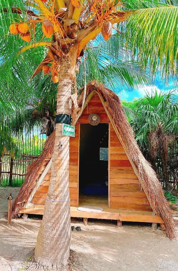 La Aldea Holbox Cabanas Y Camping Campsite